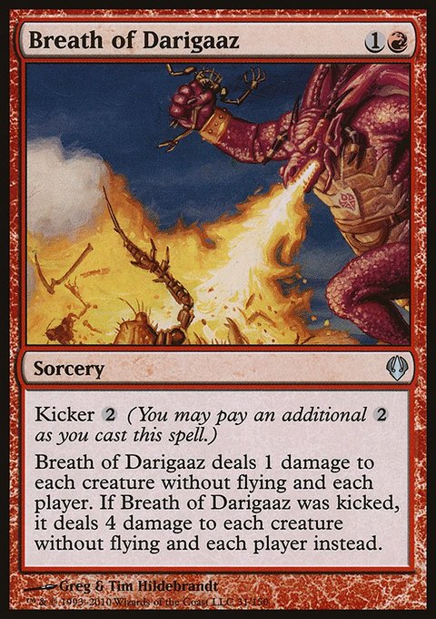 Breath of Darigaaz, Archenemy #31, Magic: The Gathering card
