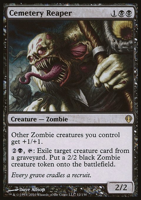 Cemetery Reaper, Archenemy #12, Magic: The Gathering card