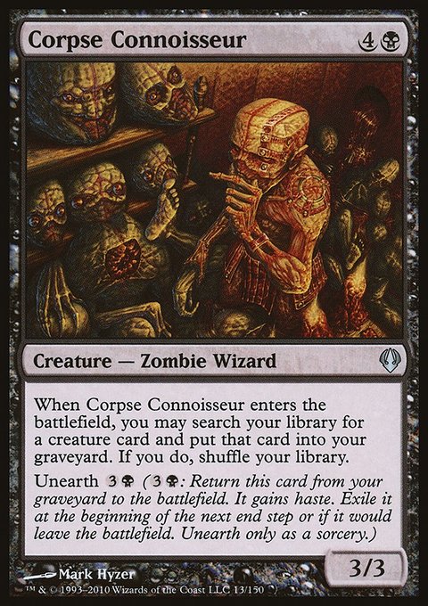Corpse Connoisseur, Archenemy #13, Magic: The Gathering card