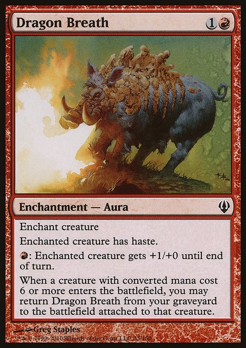 Dragon Breath, Archenemy #33, Magic: The Gathering card