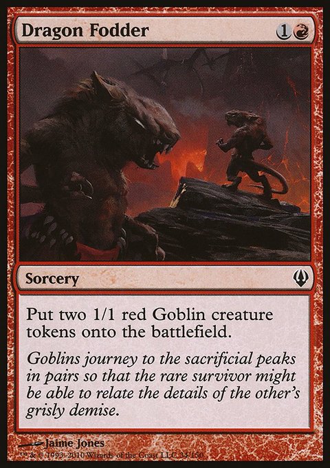 Dragon Fodder, Archenemy #34, Magic: The Gathering card