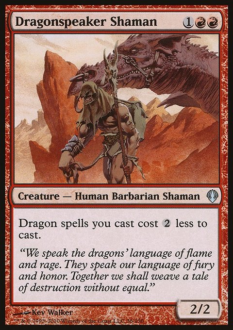 Dragonspeaker Shaman, Archenemy #36, Magic: The Gathering card