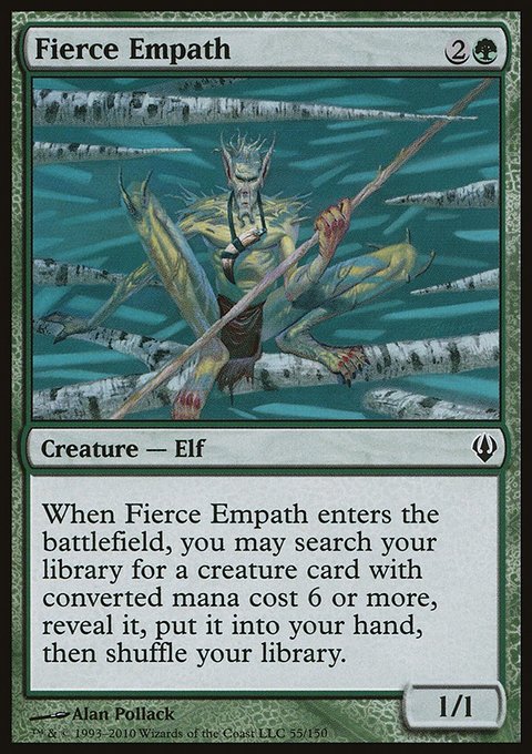 Fierce Empath, Archenemy #55, Magic: The Gathering card