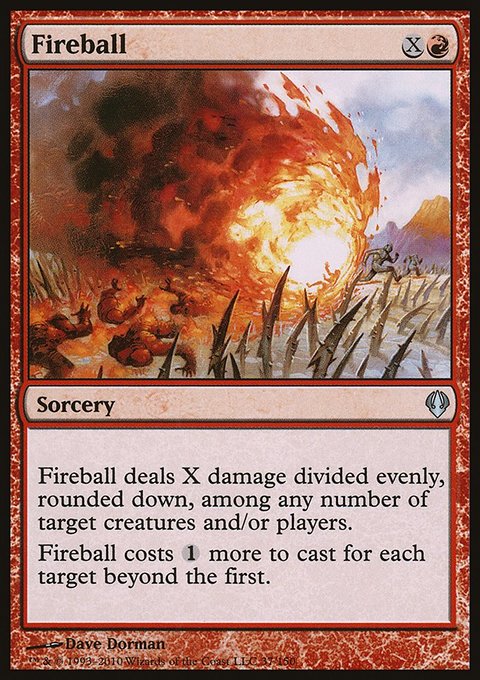 Fireball, Archenemy #37, Magic: The Gathering card
