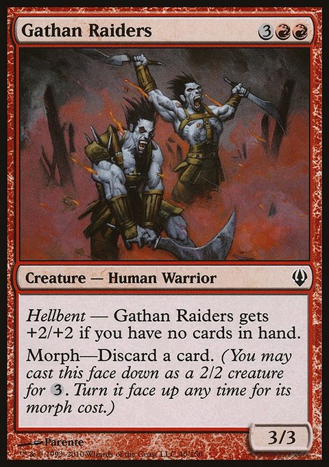 Gathan Raiders, Archenemy #40, Magic: The Gathering card