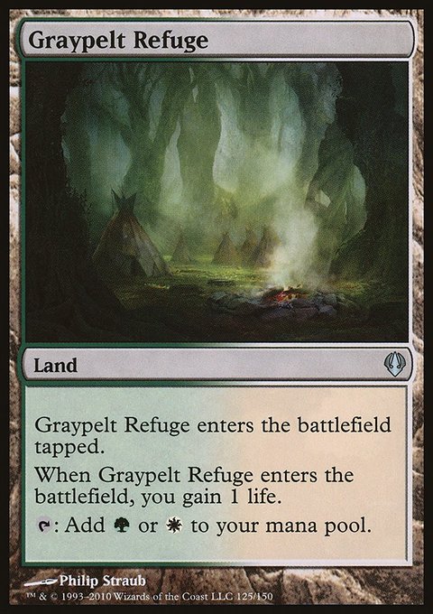 Graypelt Refuge, Archenemy #125, Magic: The Gathering card