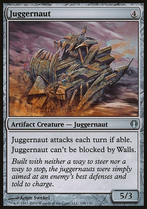 Juggernaut, Archenemy #109, Magic: The Gathering card