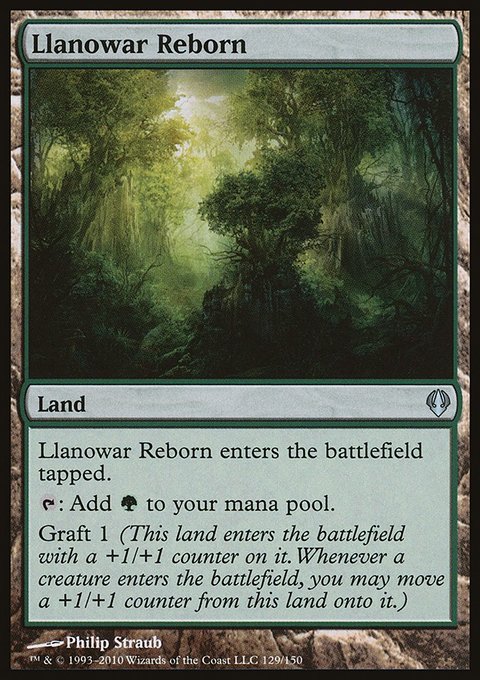 Llanowar Reborn, Archenemy #129, Magic: The Gathering card
