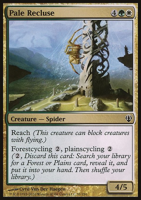 Pale Recluse, Archenemy #91, Magic: The Gathering card