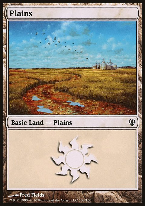 Plains, Archenemy #138, Magic: The Gathering card