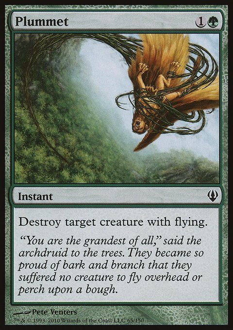 Plummet, Archenemy #65, Magic: The Gathering card