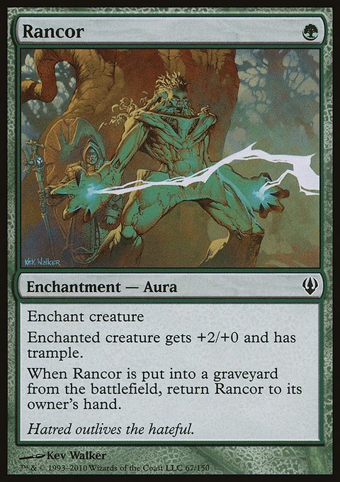 Rancor, Archenemy #67, Magic: The Gathering card