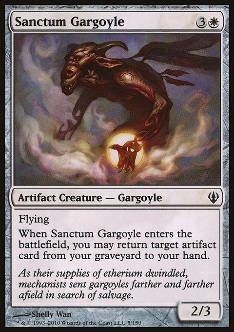 Sanctum Gargoyle, Archenemy #5, Magic: The Gathering card
