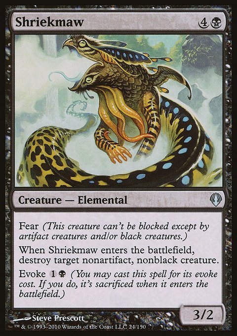 Shriekmaw, Archenemy #24, Magic: The Gathering card