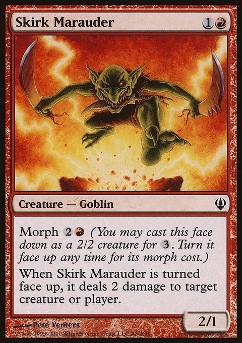 Skirk Marauder, Archenemy #48, Magic: The Gathering card