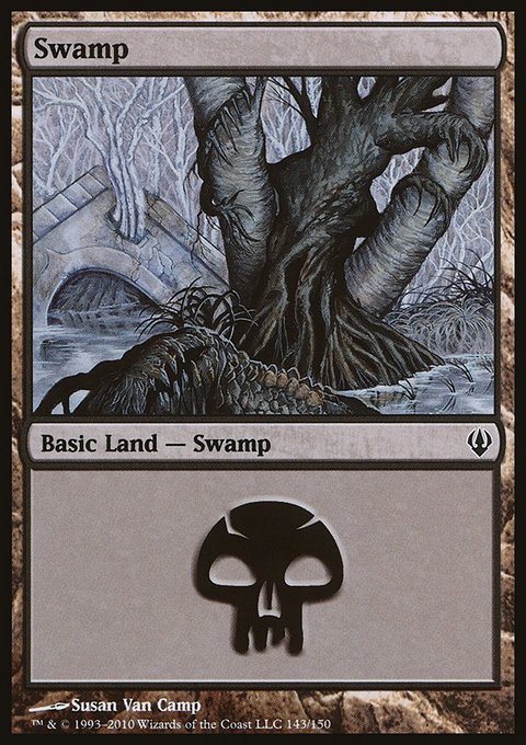 Swamp, Archenemy #143, Magic: The Gathering card