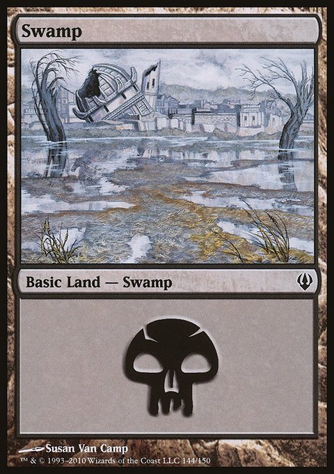 Swamp, Archenemy #144, Magic: The Gathering card