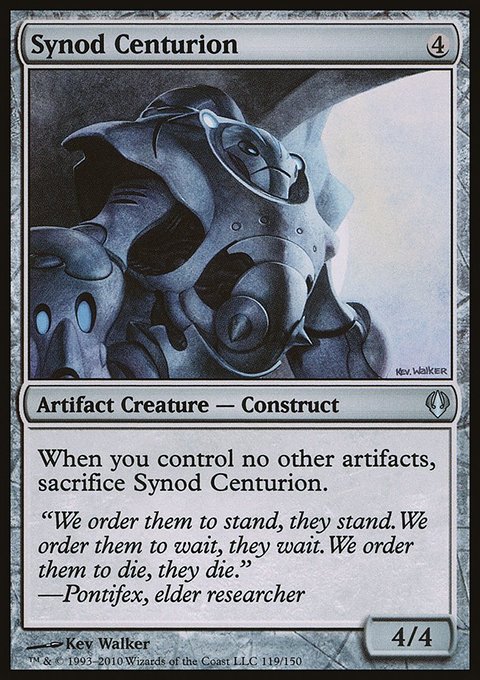 Synod Centurion, Archenemy #119, Magic: The Gathering card