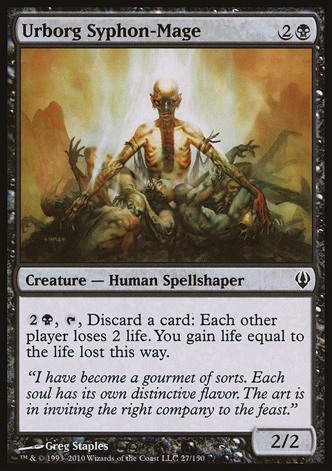 Urborg Syphon-Mage, Archenemy #27, Magic: The Gathering card
