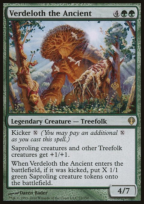Verdeloth the Ancient, Archenemy #72, Magic: The Gathering card