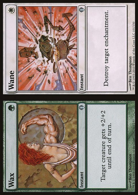 Wax // Wane, Archenemy #101, Magic: The Gathering card