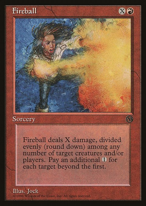 Fireball, Arena League 1996 #7, Magic: The Gathering card