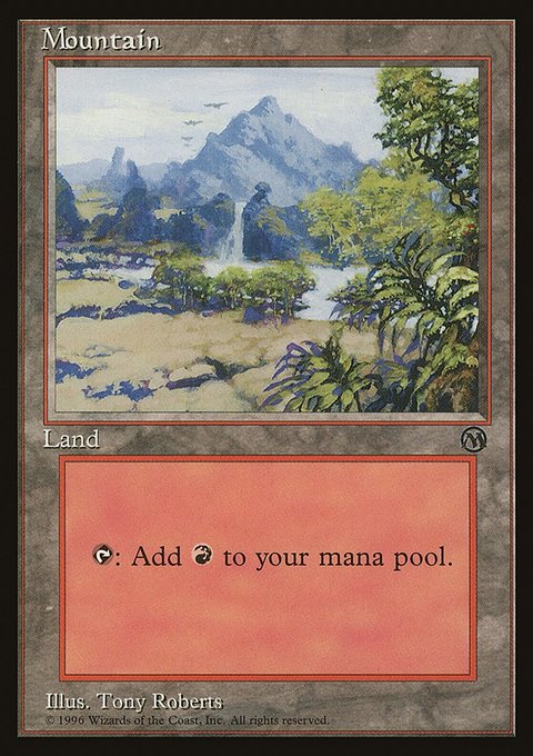 Mountain, Arena League 1996 #4, Magic: The Gathering card