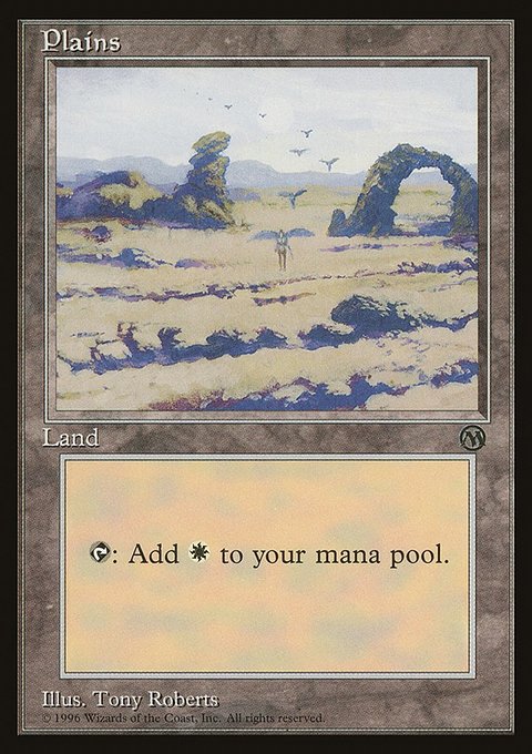 Plains, Arena League 1996 #1, Magic: The Gathering card