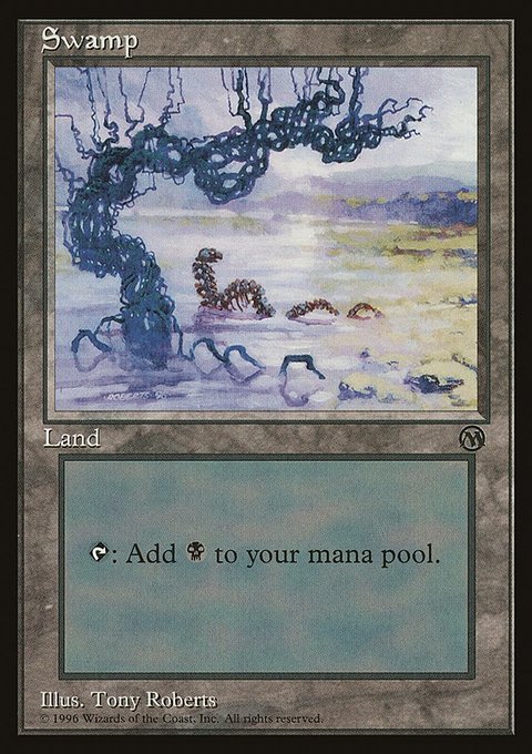 Swamp, Arena League 1996 #3, Magic: The Gathering card