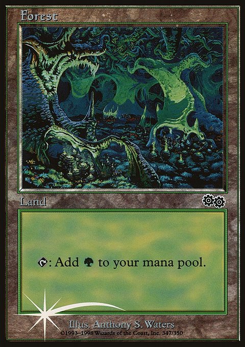 Forest, Arena League 1999 #1, Magic: The Gathering card
