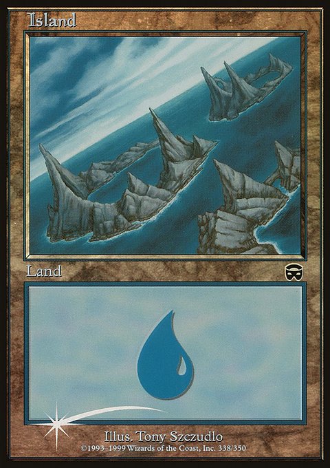 Island, Arena League 2000 #9, Magic: The Gathering card