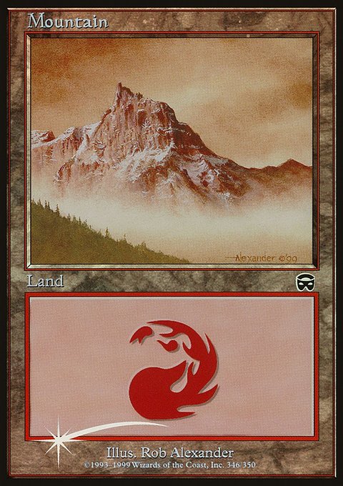 Mountain, Arena League 2000 #11, Magic: The Gathering card