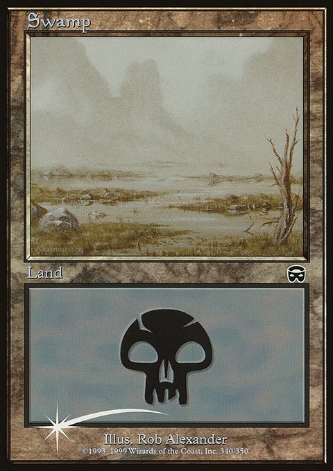 Swamp, Arena League 2000 #10, Magic: The Gathering card