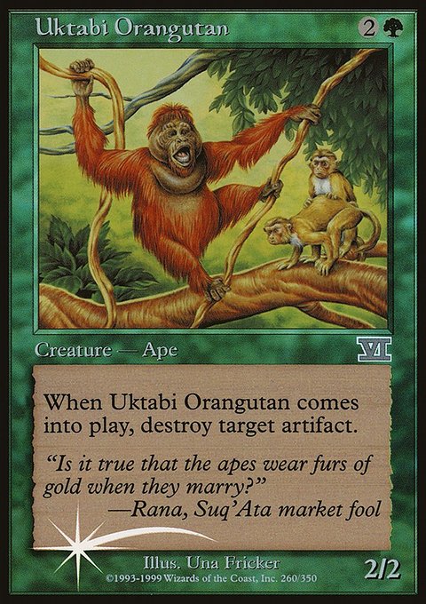 Uktabi Orangutan, Arena League 2000 #3, Magic: The Gathering card