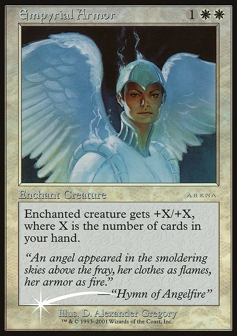 Empyrial Armor, Arena League 2001 #8, Magic: The Gathering card