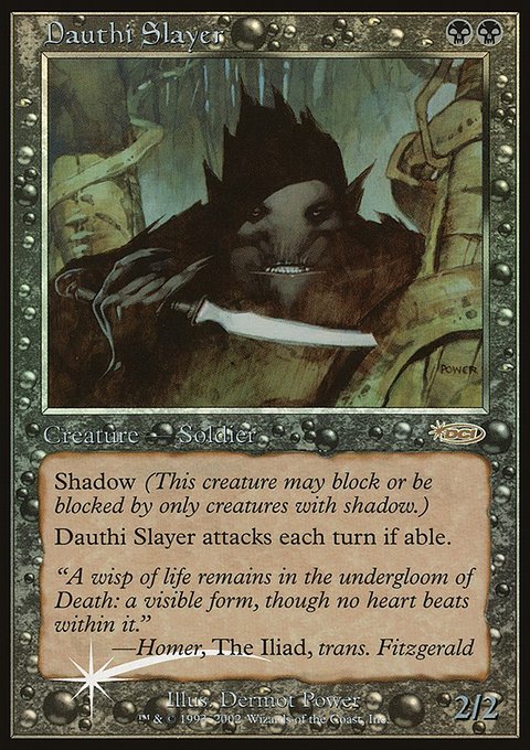 Dauthi Slayer, Arena League 2002 #4, Magic: The Gathering card