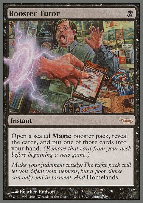 Booster Tutor, Arena League 2004 #11, Magic: The Gathering card