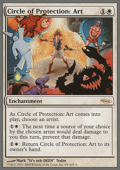 Circle of Protection: Art, Arena League 2004 #9, Magic: The Gathering card