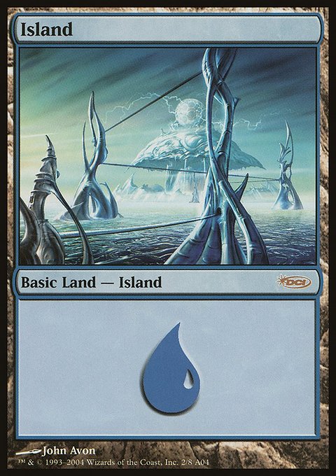 Island, Arena League 2004 #2, Magic: The Gathering card