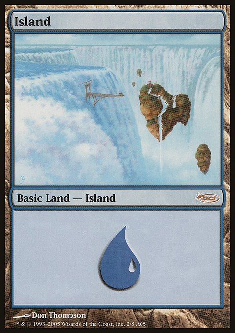 Island, Arena League 2005 #2, Magic: The Gathering card