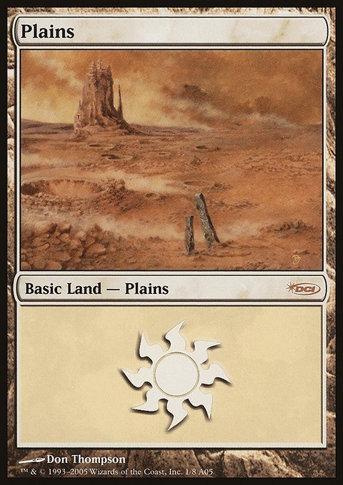 Plains, Arena League 2005 #1, Magic: The Gathering card