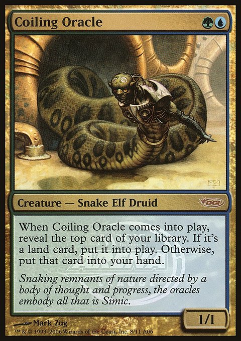Coiling Oracle, Arena League 2006 #8, Magic: The Gathering card