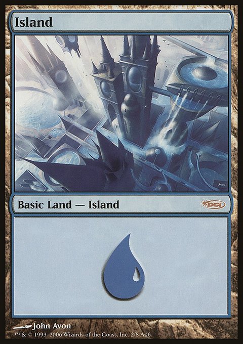 Island, Arena League 2006 #2, Magic: The Gathering card