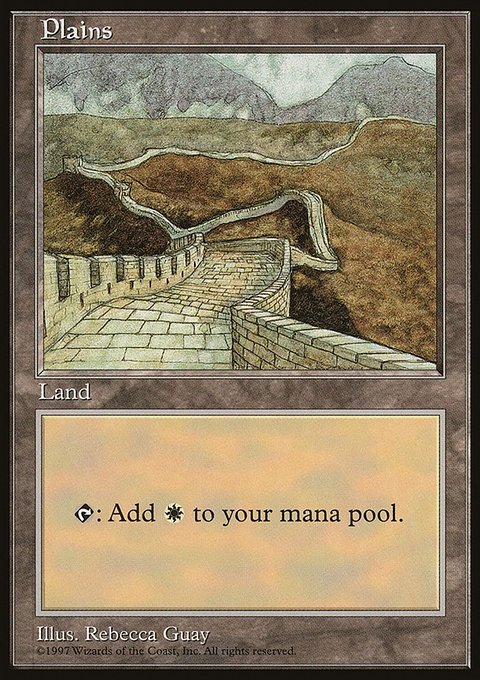 Plains, Asia Pacific Land Program #14, Magic: The Gathering card