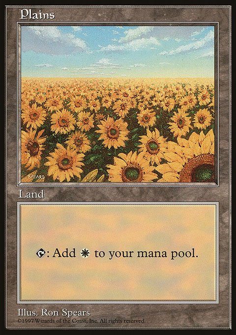 Plains, Asia Pacific Land Program #4, Magic: The Gathering card