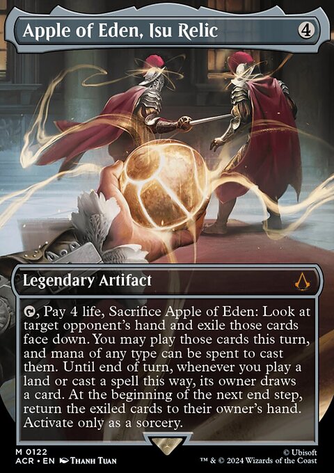 Apple of Eden, Isu Relic, Assassin's Creed #122, Magic: The Gathering card
