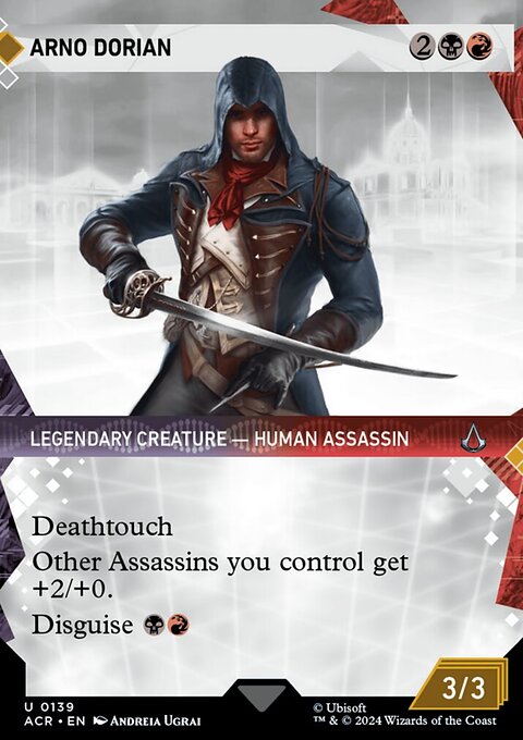 Arno Dorian, Assassin's Creed #139, Magic: The Gathering card
