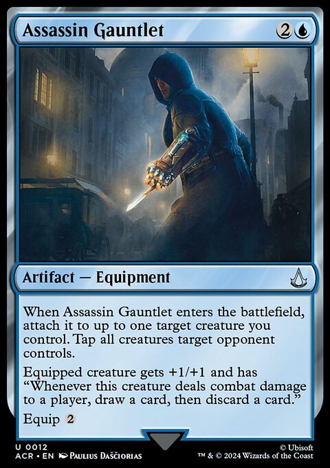 Assassin Gauntlet, Assassin's Creed #12, Magic: The Gathering card