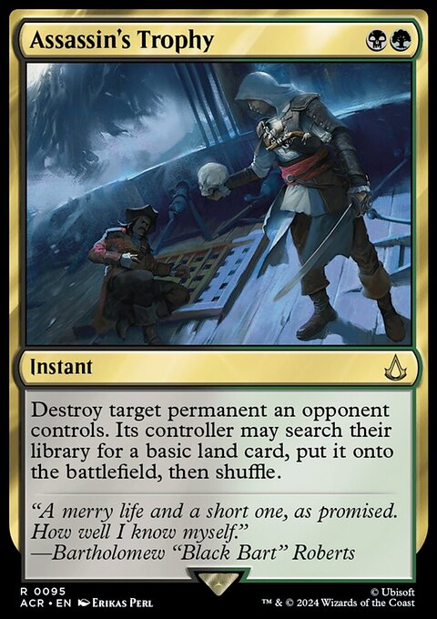 Assassin's Trophy, Assassin's Creed #95, Magic: The Gathering card