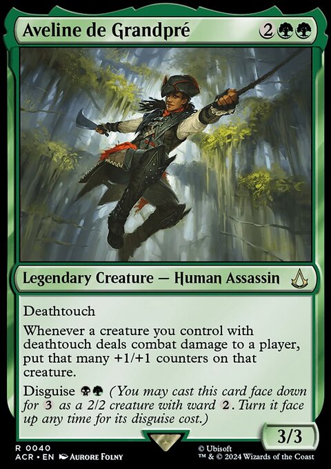 Aveline de Grandpré, Assassin's Creed #40, Magic: The Gathering card